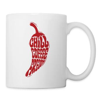 CHILL COFFEE FREEDOM - let's talk - Mug - white - Right