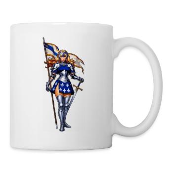Cosplay de Jeanne d’Arc - Mug blanc - blanc - Droite