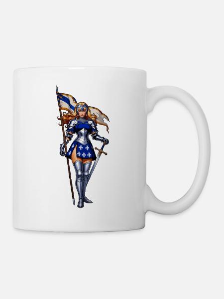 Jeanne d'Arc Cosplay - Tasse - Weiß