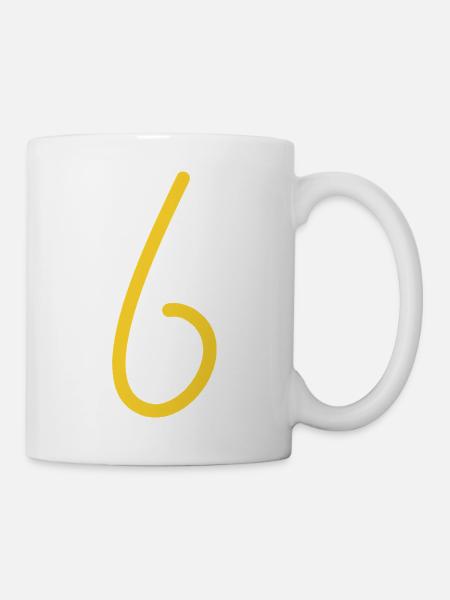 6 - Mug - white