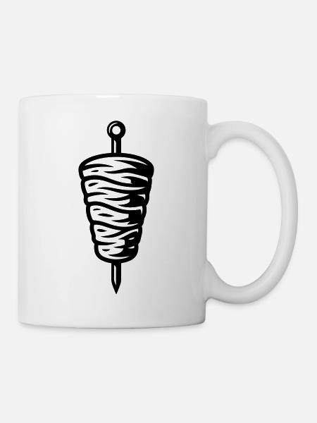 Döner Symbol - Tasse - Weiß