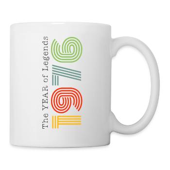 Vintage 1976 - Tasse - Weiß - Rechts