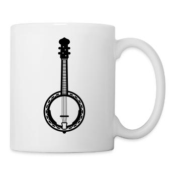 Banjo - Tasse - Weiß - Rechts