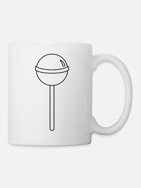 Lutscher - Tasse - Weiß
