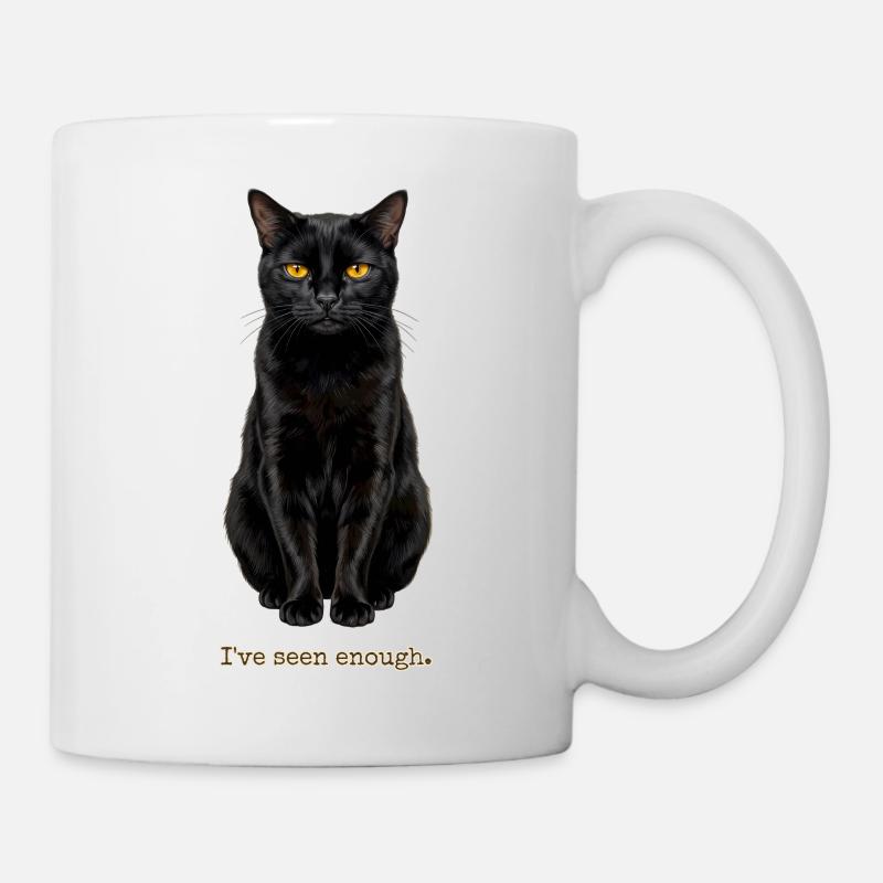 Ich habe genug Katze gesehen - Tasse - Weiß