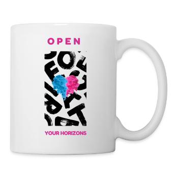 Open your Horizon - Mug - white - Right