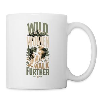 Hiking Women - Mug - white - Right