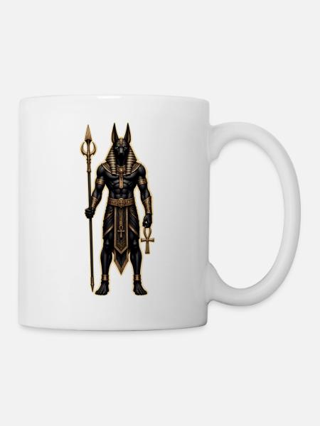 Anubis-Kriegspriester - Tasse - Weiß