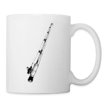 Angelrute - Tasse - Weiß - Rechts