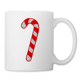 Candy Cane - Christmas - Mug - white - Right