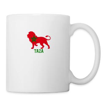 TAZA - Mug blanc - blanc - Droite