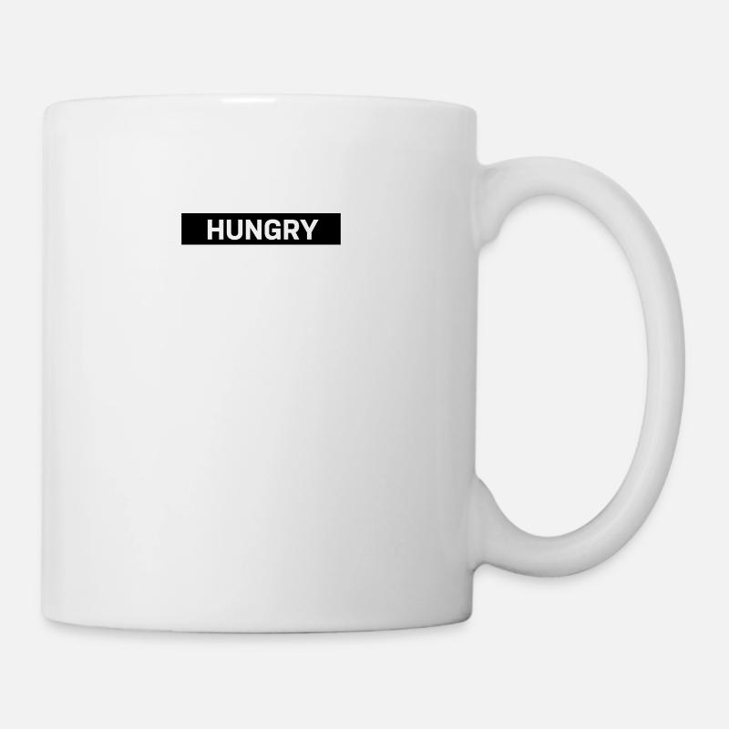 HUNGER - Tasse - Weiß