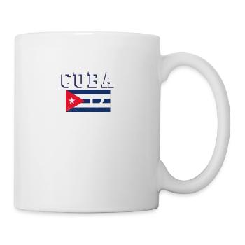 2017 Kuba Shirt Cuba Kubaner Havanna Geschenk - Tasse - Weiß - Rechts