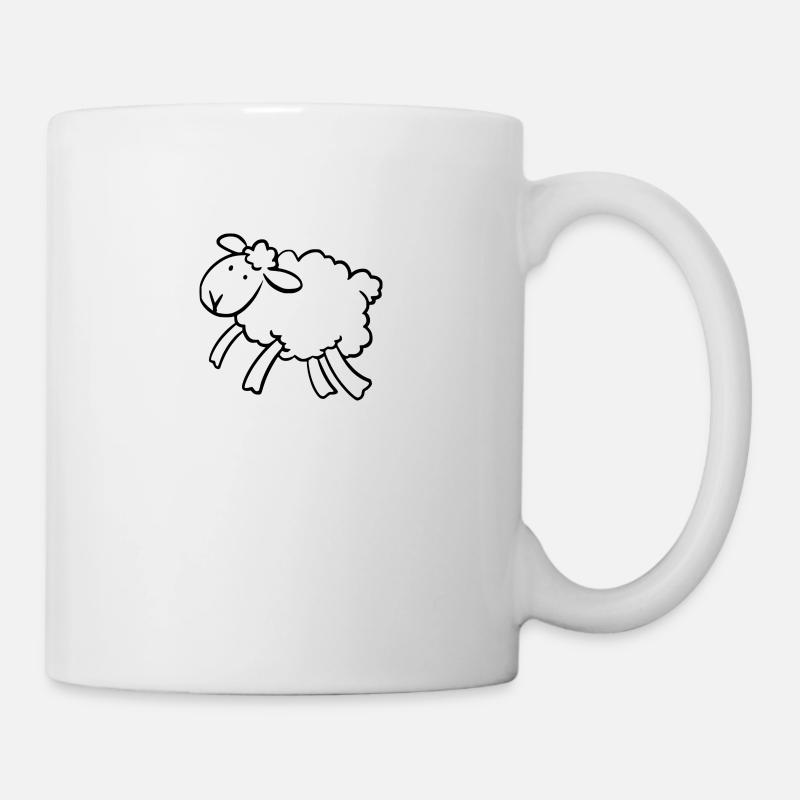 Schaf - Tasse - Weiß