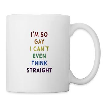 LGBT - Tasse - Weiß - Rechts