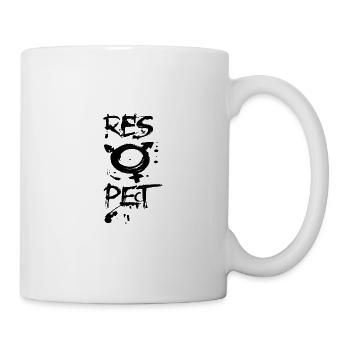 Respect Trans - Tasse - Weiß - Rechts