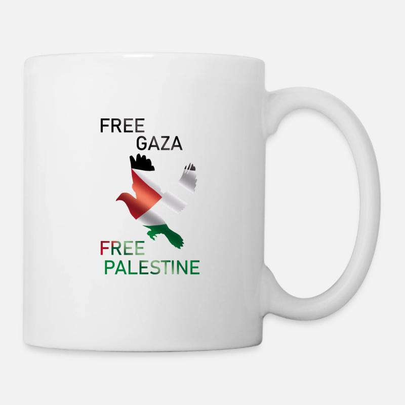 Gaza libre - Mug blanc - blanc