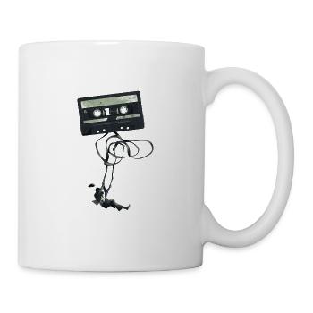 cassette Balançoire - Mug blanc - blanc - Droite