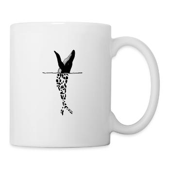 Plastik Wal Umweltschutz - Tasse - Weiß - Rechts