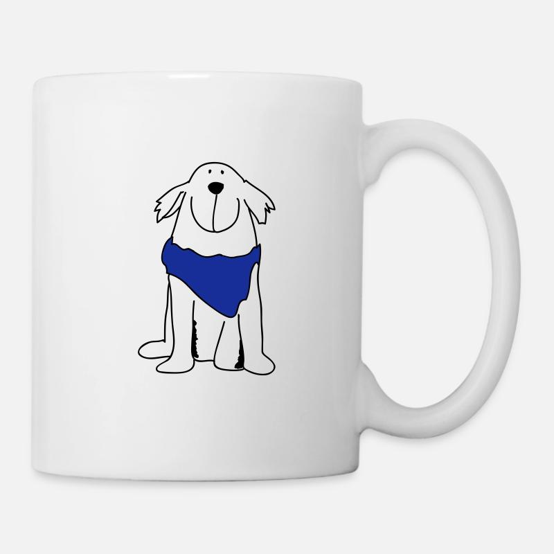 Retriever mignon - Mug blanc - blanc