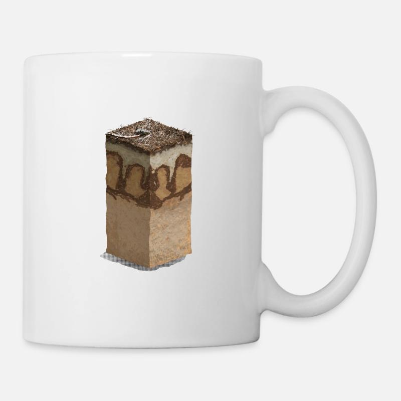 Forest soil - podzol - Mug - white