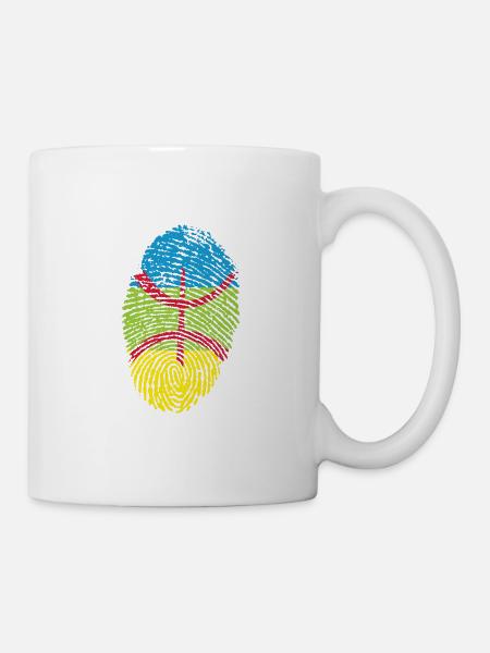 Empreinte Amazigh - Mug blanc - blanc
