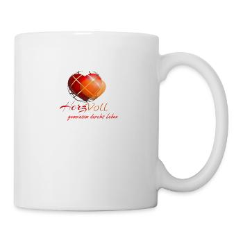 Gemeinsam durchs Leben - Tasse - Weiß - Rechts