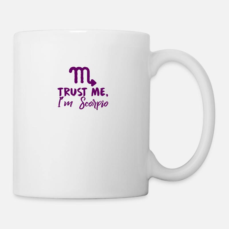 Scorpion / Zodiac Scorpion - Mug blanc - blanc
