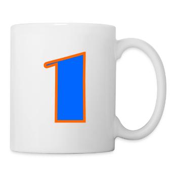 1 YEAR. 1ST ANNIVERSARY. BIRTHDAY 1 YEAR. ONE - Mug - white - Right