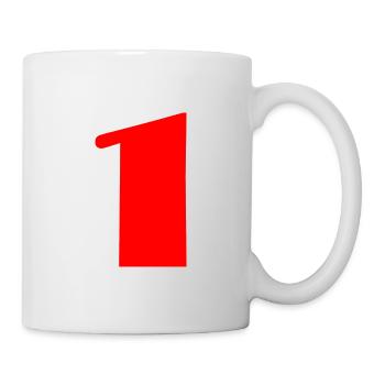 1. 1 YEAR. 1ST ANNIVERSARY. BIRTHDAY 1 YEAR - Mug - white - Right