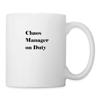 Chaos Manager - Tasse - Weiß - Rechts