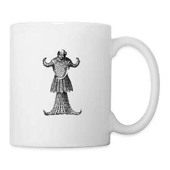 Illustration of Sea Monk - Mug - white - Right
