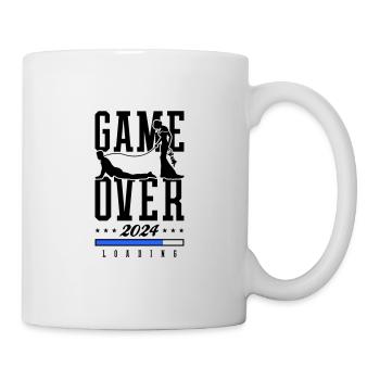 Hochzeit Loading 2024 Game Over - Tasse - Weiß - Rechts