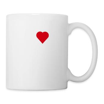 I LOVE TESTOSTERON WHITE - Mug - white - Right
