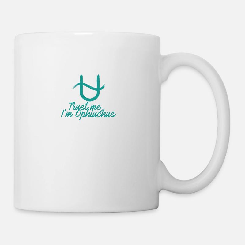 Sternzeichen Schlangenträger / Zodiac Ophiuchus - Tasse - Weiß
