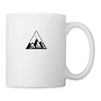 montagnes - Mug blanc - blanc - Droite