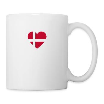 Love Love gift denmark denmark denmark - Mug - white - Right