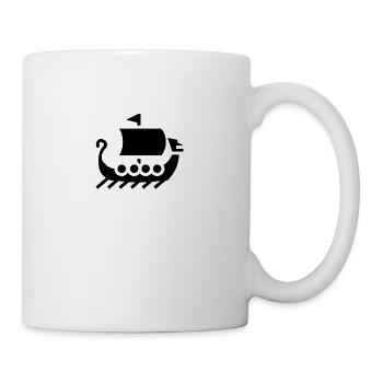 viking - Mug blanc - blanc - Droite