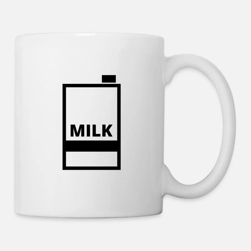 Milch - Tasse - Weiß