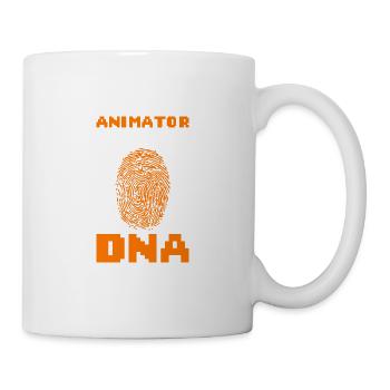 Meine DNA Filmemacher Geschenk - Tasse - Weiß - Rechts