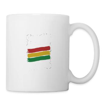 A Love Jamaican Rasta Funny Citation Regga - Mug blanc - blanc - Droite