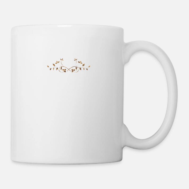 or Embellissement - Mug blanc - blanc