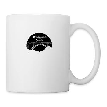 Müngstener Brücke,solingen,kreis,brücke - Tasse - Weiß - Rechts