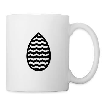 Easter egg - Mug - white - Right