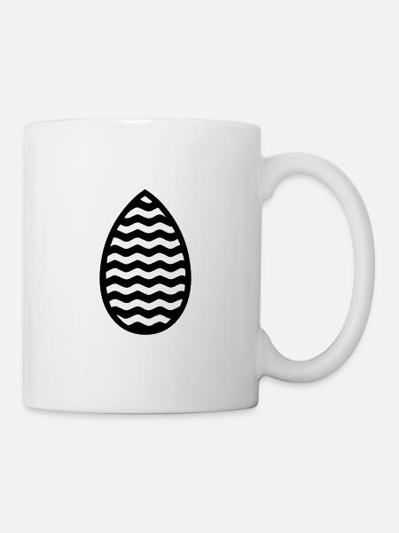 Osterei - Tasse - Weiß