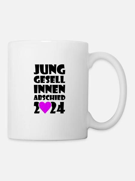 Junggesellinnenabschied 2024 - Tasse - Weiß
