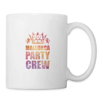 Majorque Party Crew dit - Mug blanc - blanc - Droite