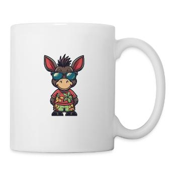 Donkey Comic Vacation - Mug - white - Right