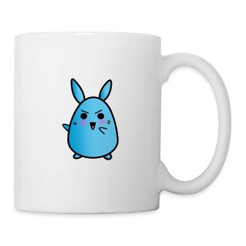 Anime Chibi Lapin - Direction T-shirt - Mug blanc - blanc - Droite