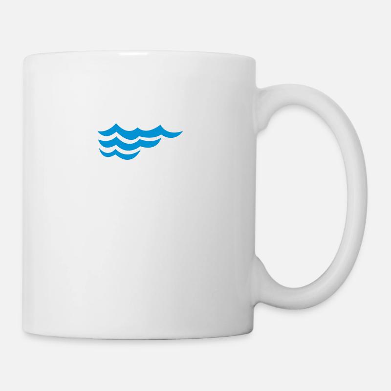 ocean waves - Mug - white